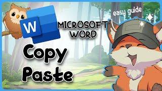 Microsoft Word How to Copy Paste | Guide Glimpse