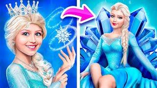 How to Become Elsa! Frozen Extreme Makeover!