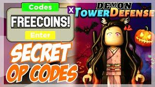 !NEW! (2022) ️ Roblox Demon Tower Defense Codes ️ ALL *HALLOWEEN* CODES!