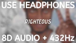 Juice WRLD - Righteous (8D AUDIO + 432Hz)