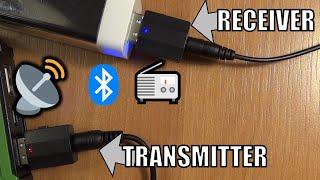 Bluetooth transmitter-receiver combo BT600 - transmitting sound over BT without compatible equipment