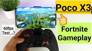 Poco x3 fortnite 60fps gameplay support test