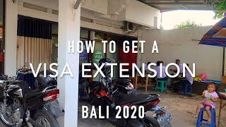 How To Get A Visa Extension V.O.A. Bali 2020