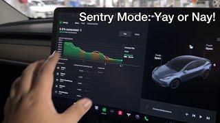 TESLA SENTRY MODE: How Much Battery Does It Drain? IS IT WORTH IT?