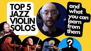 5 Top Jazz Violin Solos You Need to Hear