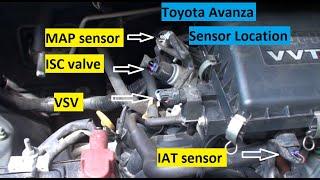 Toyota Avanza engine sensor location