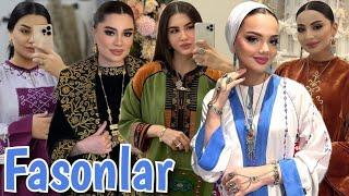 Taze fasonlar 2025 | Turkmen moda koynek fasonlar | Owadan instagram koynekleri fasonlary