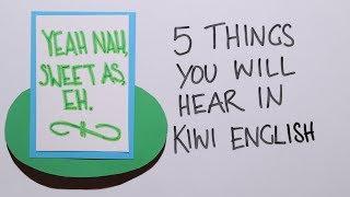 NEW ZEALAND ENGLISH - 5 THINGS YOU WILL DEFINITELY HEAR IN KIWI ENGLISH