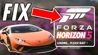 How To Fix Forza Horizon 5 Loading Please Wait