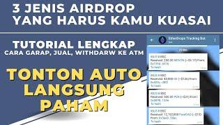 TUTORIAL CARA GARAP AIRDROP UNTUK PEMULA LENGKAP SAMPAI JADI RUPIAH WITHDRAW KE ATM