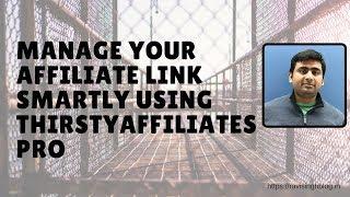 Thirstyaffiliates Pro review - Affiliate link management and Tracking Tool