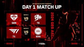 GES ASIA VALORANT TOURNAMENT DAY 1