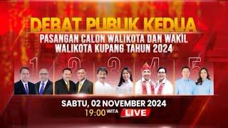 Debat Publik Ke Dua Calon Walikota dan Wakil Walikota Kupang 2024