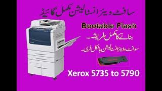 how to make bootable USB for Xerox 5735/5740/5745/5755/5765/5775/5790 firmware installation