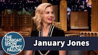 January Jones Is a Throwback Thursday Pro