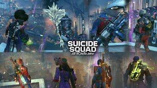 This is What all Suicide Squad: Kill The Justice League Playable Characters Gameplay Looks Like.