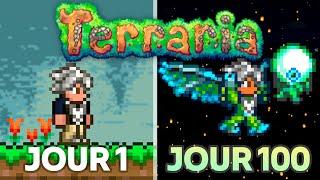 J'ai Survécu 100 Jours Sur Terraria en Mode Master...