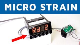 Learn how to scale a Strain Meter to read Microstrain