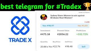 Best telegram channel for Tradex prediction #Tradex #probo  #live winning