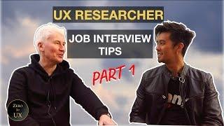 UX Researcher Job Interview TIPS | How to Prepare for UX Recruiter Call & Hiring Manager | PART 1