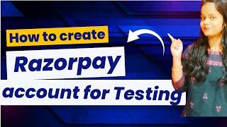 How to create Razorpay account for Testing? |  use Razorpay account for Testing? #infysky #razorpay