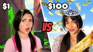 $1 VS $100 SLIME