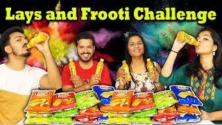 14 Lays and 6 Frooti Challenge | LAYS AND FROOTI EATING COMPETITION | FOOD CHALLENGE INDIA