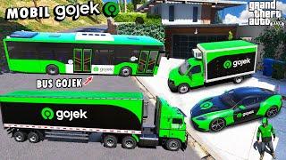 KERJA SAMA BOS GOJEK !!! AKU DISURUH KOLEKSI TRUK DAN MOBIL GOJEK di GTA 5