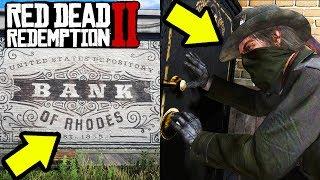 SECRET BANK HEIST in Red Dead Redemption 2! RDR2 Money Fast and Easy!