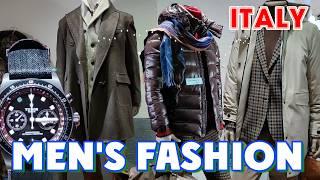 ITALY | MEN'S WINTER OUTFITS 2024 | CREATING A STYLISH MEN'S WINTER WARDROBE