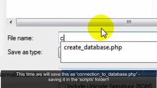 php mysql tutorial create and connect to a database using Adobe Dreamweaver