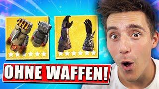 Kann man NUR mit HANDSCHUHEN gewinnen in Fortnite?