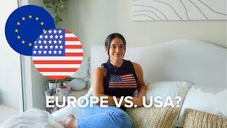 EUROPE VS USA?! | recapping my trip as an american 