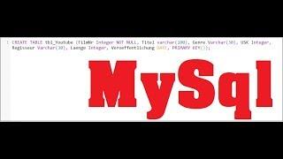 MySQL 001 #Wir erstellen uns eine Datenbank mit MariaDB und PHPmyAdmin