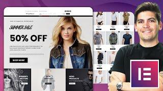 How To Make an eCommerce Website With Wordpress and Elementor 2024 [Elementor Tutorial]
