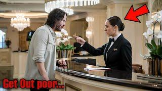 Receptionist Humiliates Keanu Reeves, Not Knowing He Owns the Hotel