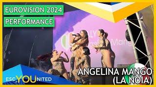 Angelina Mango Performs "La Noia" at Eurovision Village | Eurovision 2024 (Italy)