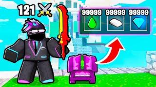 This new mode is INSANELY BROKEN in Roblox BedWars!