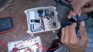 How to Connection on submersible water pump Motor  Automatic On-off    by Float switch