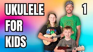 Ukulele Lesson for Kids 1 #ukulele #kids
