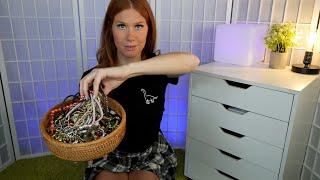 ASMR | Rambling + Rummaging through Jewelry for Tingle Immunity | 4K 60fps