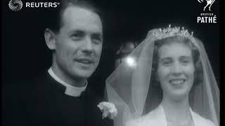 CRICKET: Wedding of David Sheppard (1957)