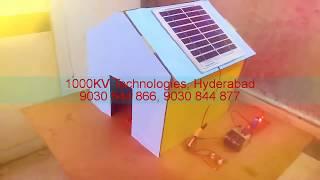 Solar home |Live projects hyderabad | Mechanical projects | eee ece mechanical projects