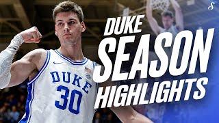 Kyle Filipowski FULL Duke Season Highlights | Consensus All-American | 16.4 PPG 8.3 RPG 50.5 FG%