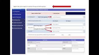 How to apply certificate of Origin by DGFT website