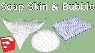 How to Use Soap Skin Bubble Plugin in SketchUp