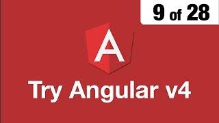 Try Angular v4 // 9 of 28 // Safely Embed a Video