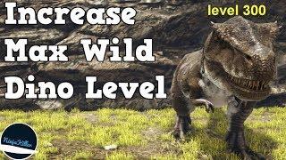 How to Increase Max Wild Dino Levels on your Server Ark Survival Evolved ninjakiller560