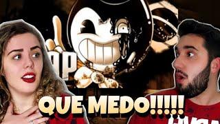 REACT- Rap do Bendy - O DEMÔNIO DE TINTA | PAPYRUS DA BATATA