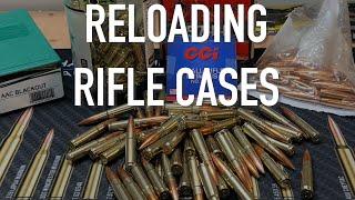 Reloading Rifle Ammo Simplified! RCBS Single Stage Press.